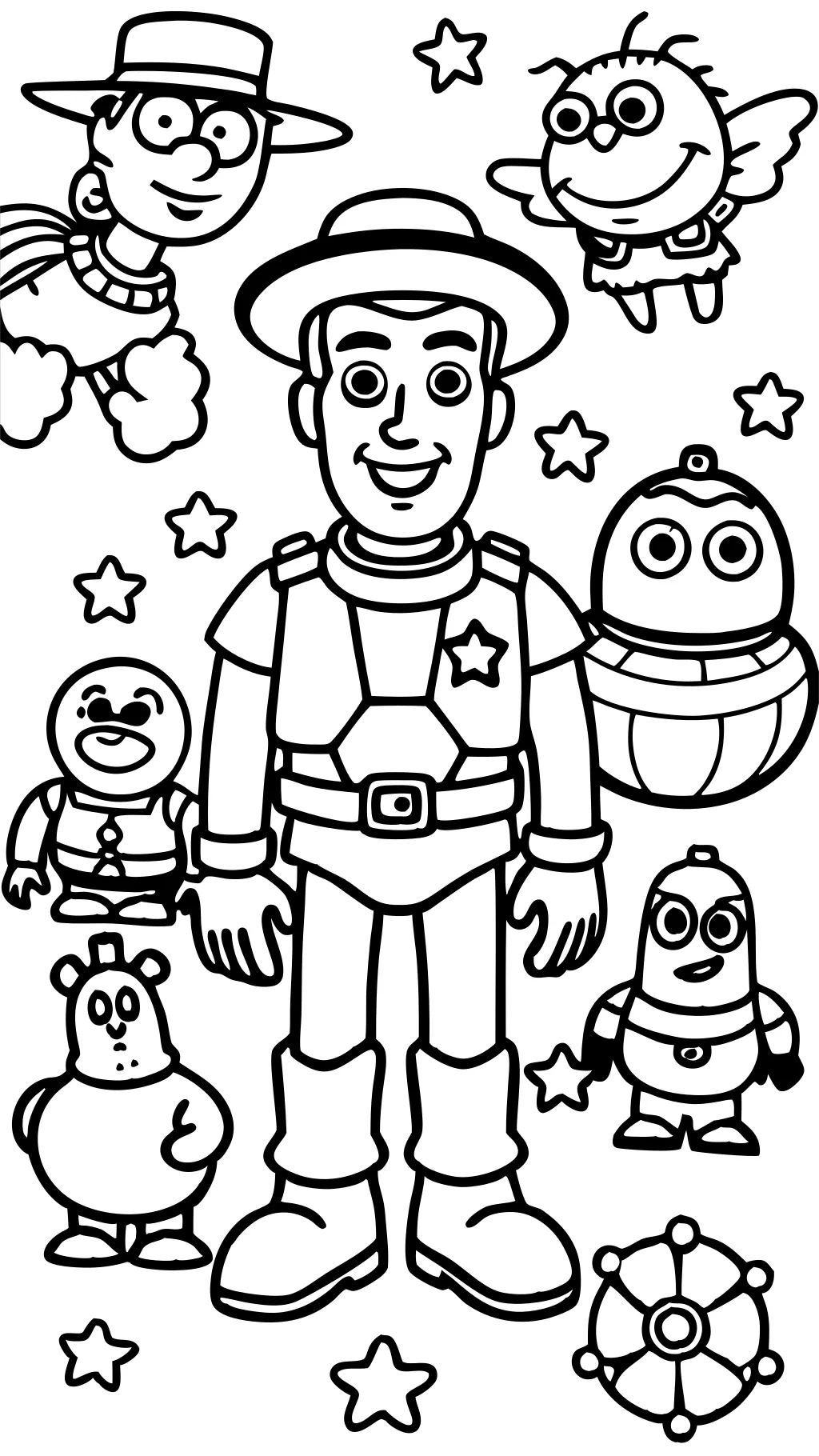 free toy story coloring pages